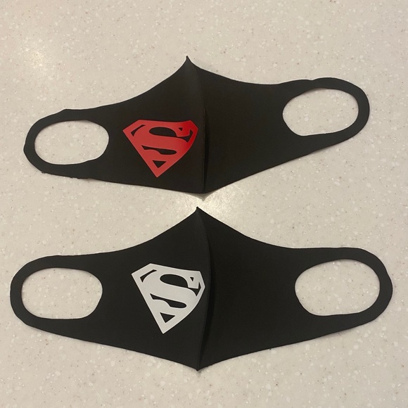 2 “SUPERMAN”  MASKS!!! 🎭 - Picture 3 of 3